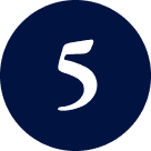 Number five displayed in a bold design.
